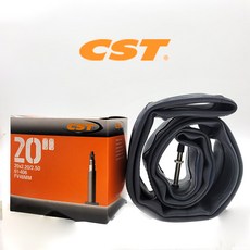 CST 전기자전거 튜브 20인치 20X2.2/2.5 FV48 프레스타밸브, 1개