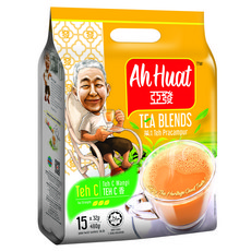 阿華田 Ah Huat Teh C 香濃奶茶系列 (15入) 傳統風味茶飲, 32g, 15, 32g