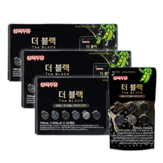 (삼육두유)더블랙 프리미엄 파우치, 190ml, 1개