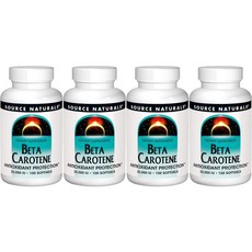 소스내추럴스 베타카로틴 7500mcg(25000IU) 소프트젤, 4개, 100개