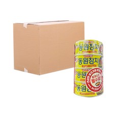 [로지프로] 동원 김치찌개용 참치 135g x 4ea 12개입 (1박스) 캔참치 DHA참치 고급참치캔
