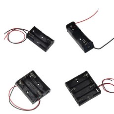 AA배터리홀더 전원 밧데리 보관 건전지 케이스 박스 변환기, 1구 BL08049