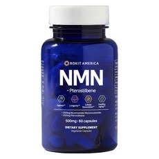 ROKIT America NMN + 紫檀芪 500mg 膠囊, 1個, 60錠