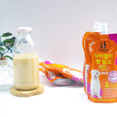 펫밀크 반려견식품 성견용 저지방 200ml 10개입, 닥터할리 펫밀크 어덜트 200mlX10팩