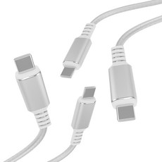 루츠 100W 5A E-Marker 칩 C to C PD초고속 충전2.0호환 케이블 1.5M 2개