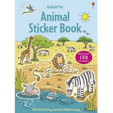 Animal Stickers Book, Usborne