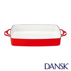 DANSK DK珂本琺瑯焗烤盤, 紅色, 1個