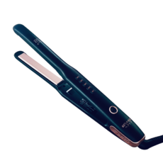 Fodia ES-11A細板玉米鬚夾 60℃低溫護髮 蓬鬆髮根神器 玉米鬚造型夾, 黑色,玫瑰金, ES-11細板離子夾