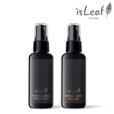 香香男人 韓國isLeaf男性私密醒肌抑菌噴霧60mlx2魅惑麋香/湛藍海洋組，含慕斯體驗包x5，男性保養首選, 1個, 魅惑麋香X2