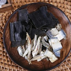 국내산 해물국물팩/육수팩 240g (120g 2봉) 친환경 포장지 (멸치 다시마 새우 표고버섯), 1세트