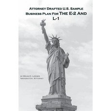 (영문도서) Attorney Drafted U.S. Sample Business Plan Hardcover, Law Offices of Brian D. Ler..., English, 9781948774031