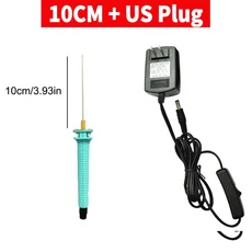 전기 폼 커터 펜 스티로폼 절단 도구 핫 와이어 빠른 가열 25 cm 20 15 10 5cm, 10cm US Plug, 02 10cm US Plug