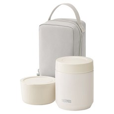 THERMOS 膳魔師 真空斷熱湯品午餐組 JEE-550, 灰褐色, 1個