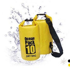 물놀이 해변 수영 캠핑 낚시 카약 래프팅 보트 용품 완전 밀봉 구조 어깨 메는, 20L, 상세페이지 참조