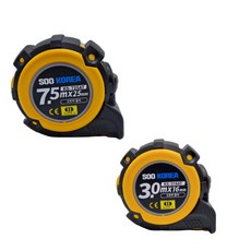 수코리아 오토락줄자 5m 7.5m 10m, 1세트