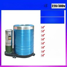 공장 탈수기 세차장 수건 수영장 탈수통 건조통 매트, 0.3kW 미니 모델 단상 5kg, 기본 색상