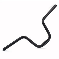 견고한 자전거 핸들 바 M-TYPE Brompton 야외 부품 라이저 사이클링 블랙, 02 540MM, 1개