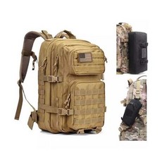 45L 대형 미군가방 군용 육군 배낭 백팩 하이킹 등산143764, 2단블랙 25L143764