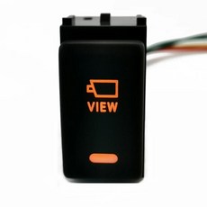 패트롤 티이다 콰슈카이 차량용 미러 히터 레이더 시트 히팅 뷰 스위치 버튼 와이어, 1개, 5. View