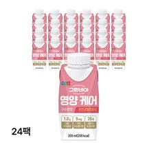 그린비아 영양케어 구수한맛 완전균형영양식, 200ml, 24개