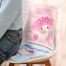 캐릭터즈 아이스 패드 방석 3P 여름 쿨팩 매트 패드 아이스 미니쿨매트 냉장고매트 휴대용쿨 방석 dew+32743JH, 헬로키티