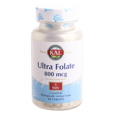 KAL 超葉酸 800mcg 片劑, 1個, 90 件