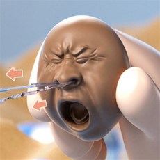 무디 콧물 물총 물총놀이