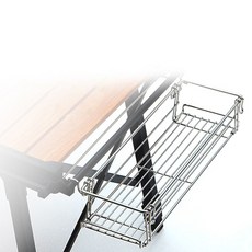 露營中毒本鋪 IGT 摺疊桌拓展掛架 蛋捲桌露營桌配件置物架桌面掛籃延伸掛架, 單色