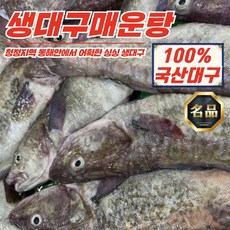 동해안 손질 생대구 매운탕 (손질 대구 500g 내외 ＋ 매운탕소스 2팩), 1개, 상세페이지 참조