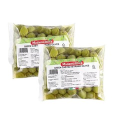 보라티알 냉장 마다마 그린 카스텔 베트라노 올리브 800g 고형량 500g x 2개