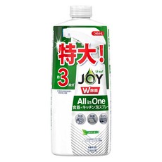 ultra Joy W多合一廚房清潔泡沫噴霧補充瓶 綠茶香氛, 1瓶