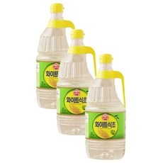 오뚜기 화이트식초 1.8L 3개, 1세트