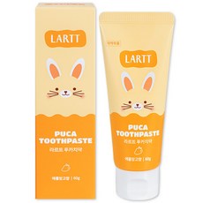 라르트 푸카 무계면 어린이 불소 키즈치약 애플망고향, 1개, 60g