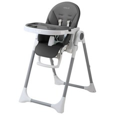 IVOLIA 兒童餐椅 兒童折疊餐椅 多功能摺疊餐椅, Q6灰色