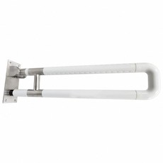 蝴蝶衛浴 抗菌安全扶手【夜光 防滑設計】手動上翻浴室扶手.無障礙.不鏽鋼.浴室.廁所.上掀扶手.通過SGS抗菌測試, 1個, 手動上掀扶手, 8900-1