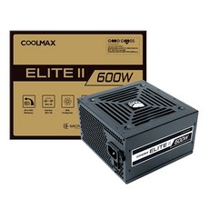 (마이크로닉스) COOLMAX ELITE II 85+ ATX (600W) 벌크, COOLMAX ELITE II 600W