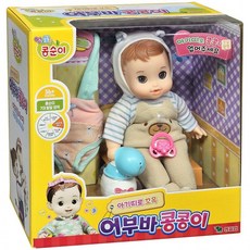 영실업 콩콩이 유아 아기인형 역할놀이 어린이 돌보기 장난감 완구 선물, 1개, 상세페이지 참조