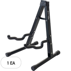 고퍼우드 어쿠스틱기타 전용 A형 2번 접히는 스탠드, 1개