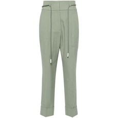 페세리코 하이 웨이스트 크롭 팬츠