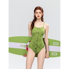 여성 원피스 실내 아쿠아로빅 수영복 수영장 강습용 로우컷 체형 커버 빅사이즈