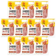 구이한판 그릴스모크맛, 60g, 10개