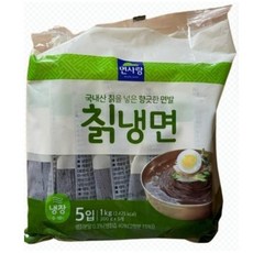 [면사랑] 향긋한풍미를자랑하는 칡냉면 1kg (200gx5봉) 쫄깃쫄깃한식감 국산칡, 200g, 5개