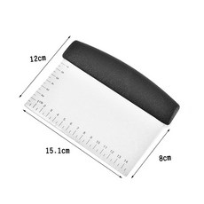 3단 피자커터 파이커팅기 피자 커터기 자르기 커터 빵칼 롤러 파이칼, 스테인리스스틸커터블랙핸들