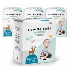 韓國 COOiNG Wing Wing全面包覆褲型尿布, XXL, 80片