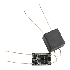 DC 412V ~ 20KV 고전압 발생기 인버터 부스트 변압기 아크 점화 코일 드라이버 ﻿, 01 Black