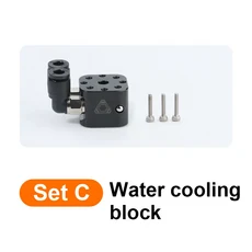 Trianglelab CHC XL HOTEND 액체 냉각 고유량 고속 내마모성 FDM 핫엔드 호환 VORON 3D, 04 CHC XL W HEATSINK