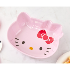 프라픽 시리얼볼 핑크 캐릭터 그릇 간식 시리얼 넓고깊은 볼, 1개, 상세페이지 참조