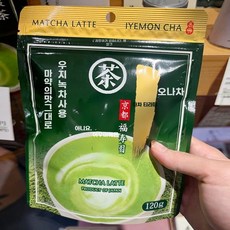 츠지리 진한 말차라떼 녹차라떼 가루 150g3봉, 1개