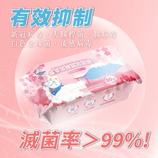 芊柔 QR 純水濕紙巾 80抽 附蓋 嬰兒濕紙巾 清潔濕紙巾, 1個, 1個裝, 450g