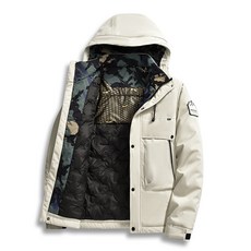 戶外情侶款防水防風登山棉襖夾克 男女雙層保暖短款棉服外套